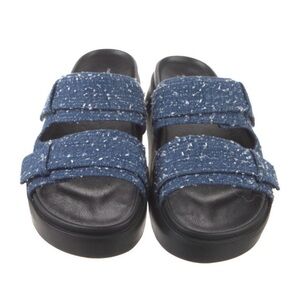 Rag & Bone Blue and Wite Sandals